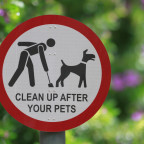 clean up sign