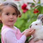 little-girl-and-rabbit